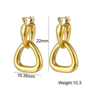 Knot Drop Earring